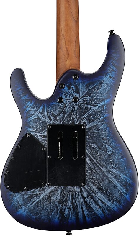 Ibanez S770 Electric Guitar, Cosmic Blue Frozen Matte, Body Straight Back
