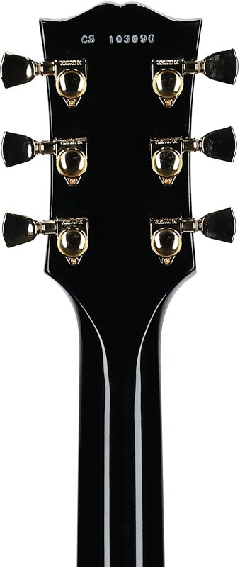 Gibson Custom B.B. King Lucille Legacy ES-355 Electric Guitar (with Case), Transparent Ebony, Serial Number CS103090, Headstock Straight Back