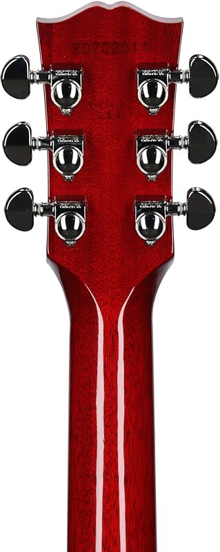 Gibson J-45 Standard Acoustic-Electric Guitar (with Case), Cherry, Serial Number 20702011, Headstock Straight Back
