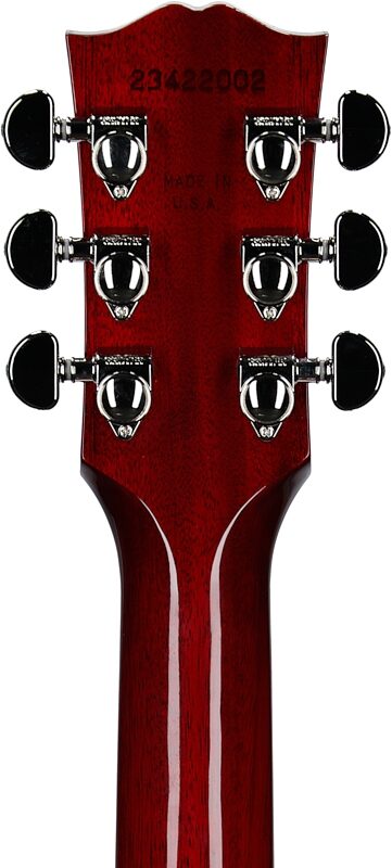 Gibson J-45 Standard Acoustic-Electric Guitar (with Case), Cherry, Serial Number 23422002, Headstock Straight Back
