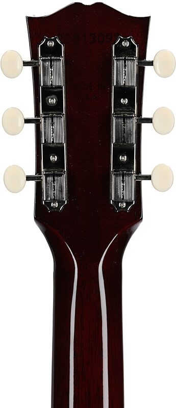 Gibson '60s J-45 Original Acoustic Guitar (with Case), Wine Red, Serial Number 20813099, Headstock Straight Back