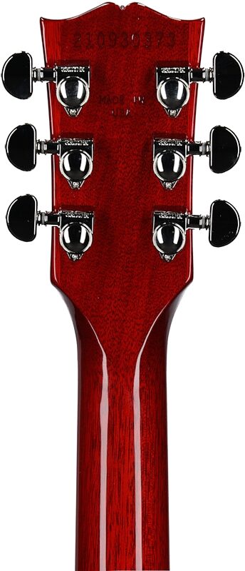 Gibson Exclusive '60s Les Paul Standard AAA Flame Top Electric Guitar (with Case), Bourbon Burst, Serial Number 210930373, Headstock Straight Back