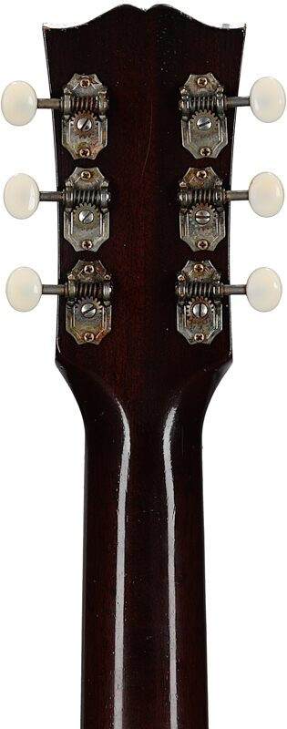 Gibson Custom Shop Murphy Lab 1942 Banner Southern Jumbo Acoustic Guitar (with Case), Light Aged Vintage Sunburst, Serial Number 21483044, Headstock Straight Back
