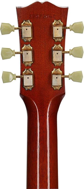 Gibson Custom Shop Murphy Lab 1960 Hummingbird Acoustic Guitar (with Case), Light Aged Heritage Cherry Sunburst, Serial Number 22073041, Headstock Straight Back