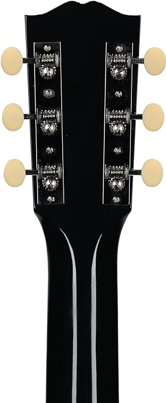 Gibson L-00 Original Acoustic-Electric Guitar (with Case), Ebony, Serial Number 22193052, Headstock Straight Back