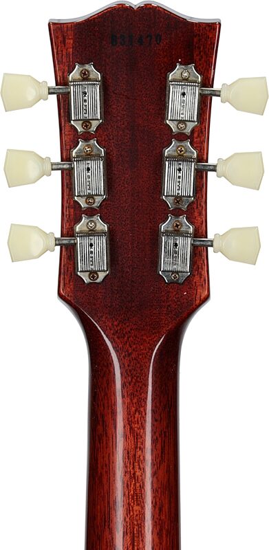 Gibson Custom 1958 Les Paul Standard Reissue Electric Guitar (with Case), Lemon Burst, Serial Number 831470, Headstock Straight Back
