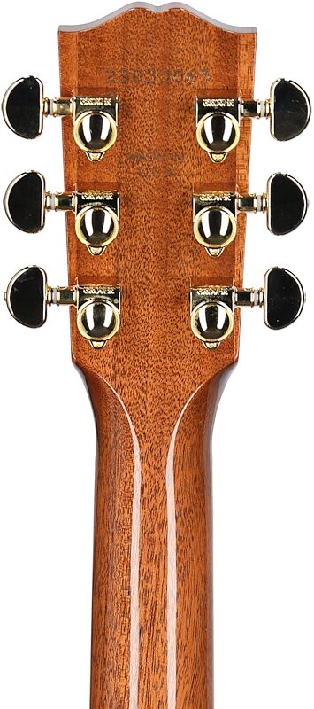 Gibson Songwriter Acoustic-Electric Guitar (with Case), Antique Natural, Serial Number 23033065, Headstock Straight Back