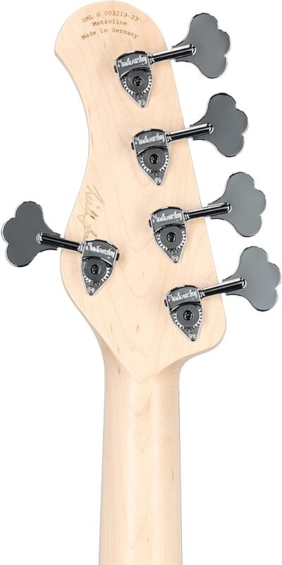 Sadowsky MetroLine 22-Fret Will Lee Signature Bass, 5-String (with Gig Bag), Bora Burst, Serial Number SML G 003219-23, Headstock Straight Back