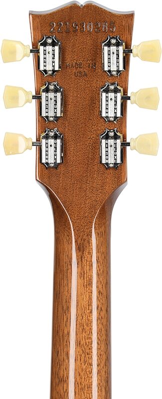 Gibson Les Paul Standard 50s Custom Color Electric Guitar, Figured Top (with Case), Ocean Blue, Serial Number 221930285, Headstock Straight Back