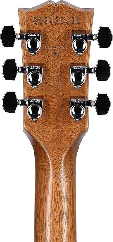 Gibson Kirk Hammett "Greeny" Les Paul Standard (with Case), Greeny Burst, Serial Number 228430431, Headstock Straight Back