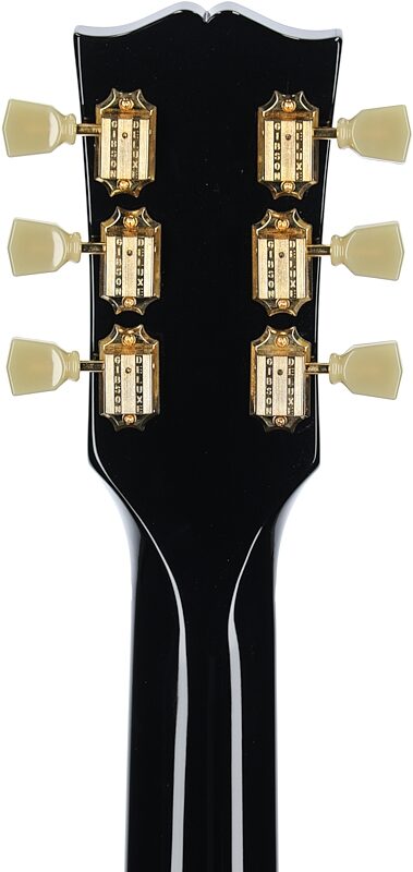 Gibson Limited Edition ES-345 Electric Guitar (with Case), Ebony, Serial Number 232710234, Headstock Straight Back