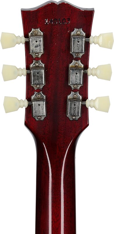 Gibson Custom '64 ES-335 Reissue VOS Electric Guitar (with Case), 60s Cherry, Serial Number 140103, Headstock Straight Back