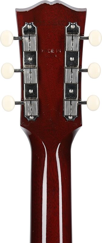 Gibson '60s J-45 Original Acoustic Guitar (with Case), Wine Red, Serial Number 23533028, Headstock Straight Back