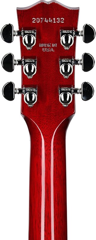 Gibson J-45 Standard Acoustic-Electric Guitar (with Case), Cherry, Serial Number 20744132, Headstock Straight Back