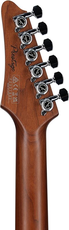 Ibanez AZ2407F Prestige Electric Guitar (with Case), Brown Sphalerite, Serial Number 210001F2331892, Headstock Straight Back