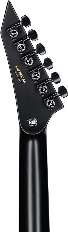 ESP EII Horizon NTII Electric Guitar (with Case), See Thru Black Sunburst, Serial Number ES9293233, Headstock Straight Back