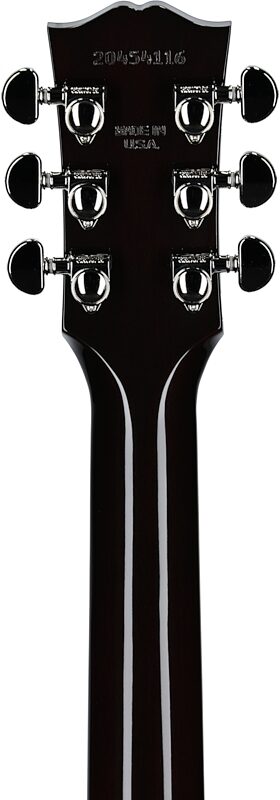 Gibson J-45 Standard Acoustic-Electric Guitar, Left Handed (with Case), Vintage Sunburst, Serial Number 20454116, Headstock Straight Back