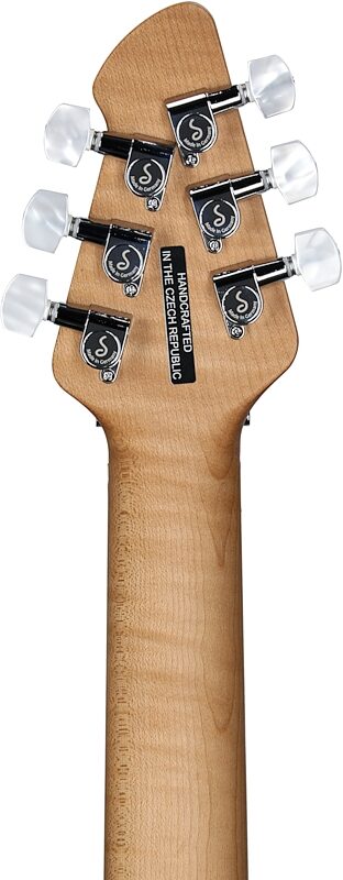 Peavey HP 2 Electric Guitar (with Case), Transparent Black, Serial Number 0ARCEC2000988, Headstock Straight Back