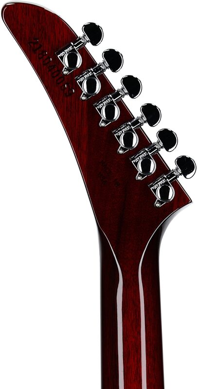 Gibson Victory Figured Top Electric Guitar (with Case), Wine Red, Serial Number 218040069, Headstock Straight Back