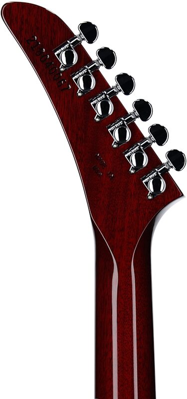 Gibson Victory Figured Top Electric Guitar (with Case), Wine Red, Serial Number 218040067, Headstock Straight Back