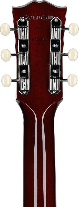 Gibson '60s J-45 Original Acoustic Guitar (with Case), Wine Red, Serial Number 22114100, Headstock Straight Back