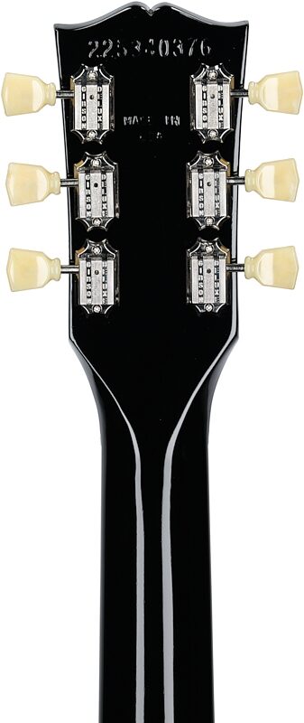 Gibson ES-335 Figured Electric Guitar (with Case), Deep Ocean Burst, Serial Number 225340376, Headstock Straight Back