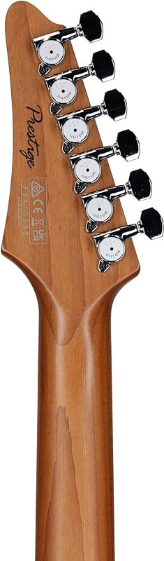 Ibanez Prestige AZ2402 Electric Guitar (with Case), Tri Fade Burst, Serial Number 210002F2415232, Headstock Straight Back