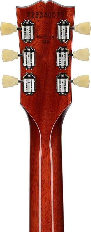 Gibson ES-335 Electric Guitar (with Case), Watermelon, Serial Number 225340075, Headstock Straight Back