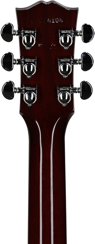 Gibson Limited Edition Hummingbird Standard Acoustic-Electric Guitar (with Case), Wine Red, Serial Number 23324104, Headstock Straight Back