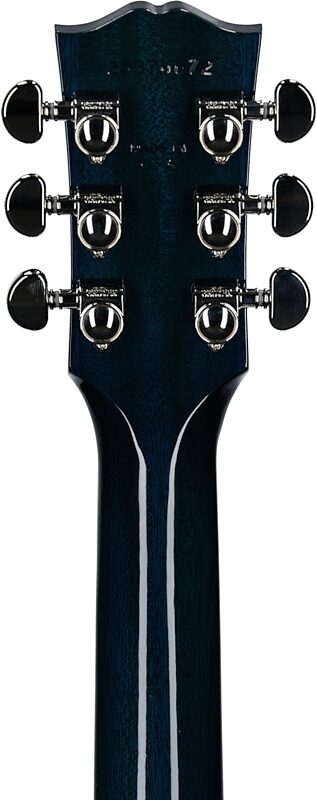 Gibson Limited Edition J-45 Standard Acoustic-Electric Guitar (with Case), Bluebonnet, Serial Number 23374072, Headstock Straight Back