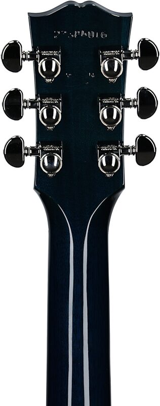 Gibson Limited Edition J-45 Standard Acoustic-Electric Guitar (with Case), Bluebonnet, Serial Number 23384016, Headstock Straight Back