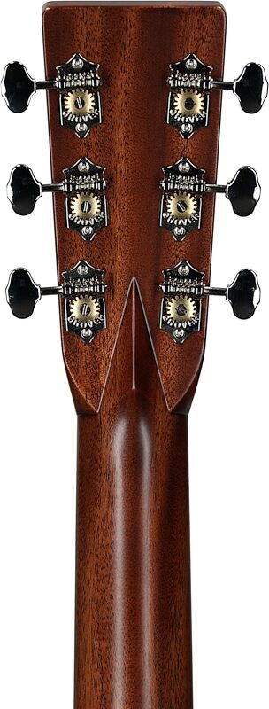 Martin HD-28E LRB Acoustic-Electric Guitar (with Case), Natural, Serial Number M2919057, Headstock Straight Back