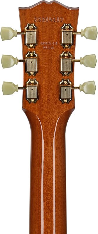 Gibson Hummingbird Original Acoustic-Electric Guitar (with Case), Heritage Cherry Sunburst, Serial Number 23314112, Headstock Straight Back