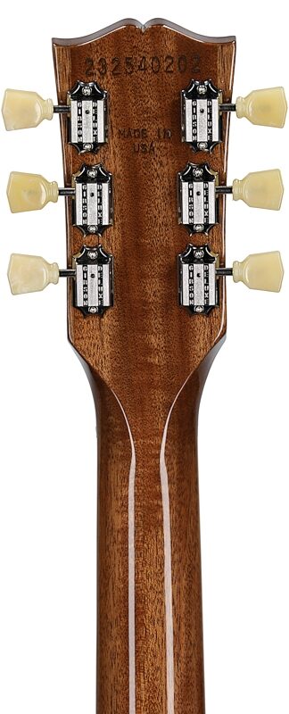 Gibson ES-335 Figured Electric Guitar (with Case), Honey Amber, Serial Number 232540202, Headstock Straight Back