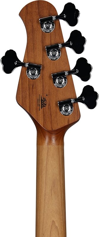 Ernie Ball Music Man StingRay 5 Special HH Electric Bass (with Case), Black, Serial Number K05817, Headstock Straight Back