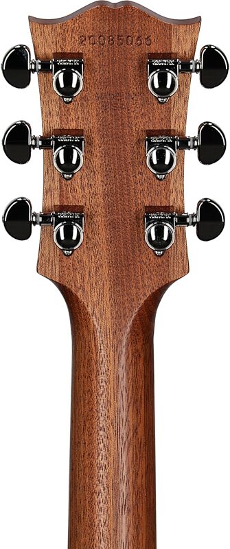 Gibson SJ-200 Studio Walnut Jumbo Acoustic-Electric Guitar (with Case), Satin Natural, Serial Number 20085066, Headstock Straight Back