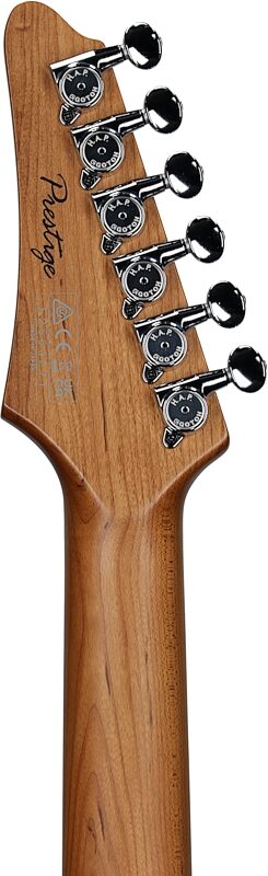 Ibanez AZ2204N Prestige Electric Guitar (with Case), Prussian Blue Metal, Serial Number 210002F2503271, Headstock Straight Back