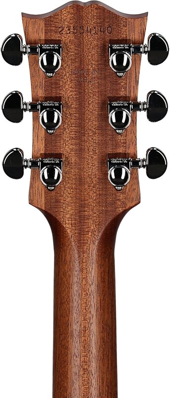 Gibson SJ-200 Studio Walnut Jumbo Acoustic-Electric Guitar (with Case), Walnut Burst, Serial Number 23554140, Headstock Straight Back