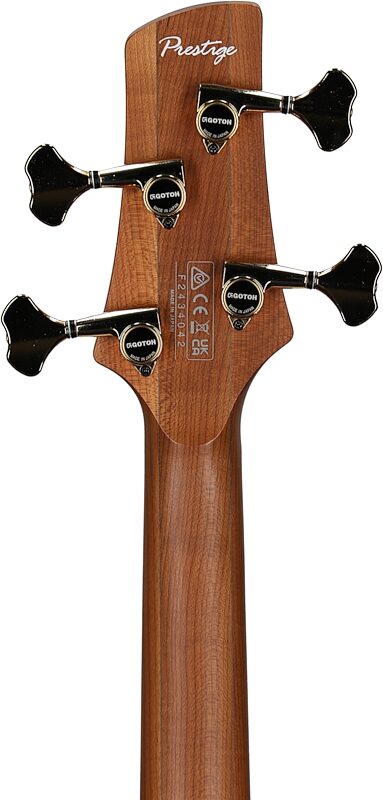 Ibanez SR5500 Prestige Electric Bass (with Case), Mocha Flat, Serial Number F2434042, Headstock Straight Back