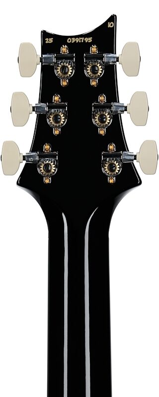 PRS Paul Reed Smith Custom 24-08 10-Top Pattern Thin Electric Guitar (with Case), Fire Smokeburst, Serial Number 0391795, Headstock Straight Back