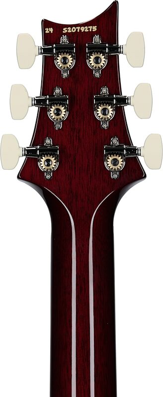 PRS Paul Reed Smith S2 Custom 24 Quilt Electric Guitar (with Gig Bag), Gray Black Purple Burst, Serial Number S2079275, Headstock Straight Back