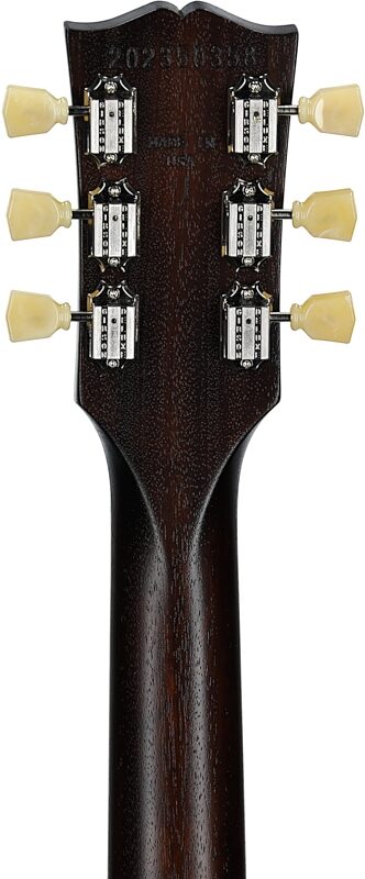 Gibson ES-335 Dot Satin Electric Guitar (with Case), Vintage Burst, Serial Number 202350358, Headstock Straight Back