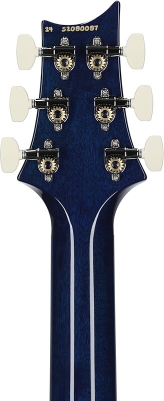 PRS Paul Reed Smith S2 McCarty 594 Singlecut Quilt Electric Guitar (with Gig Bag), Blue Matteo, Serial Number S2080087, Headstock Straight Back