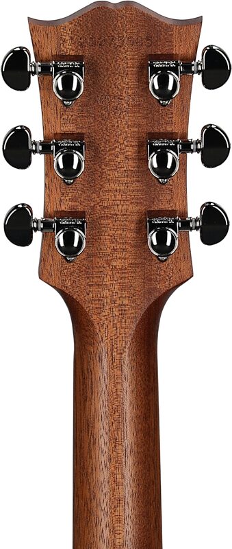 Gibson SJ-200 Studio Rosewood Jumbo Acoustic-Electric Guitar (with Case), Satin Natural, Serial Number 20275085, Headstock Straight Back