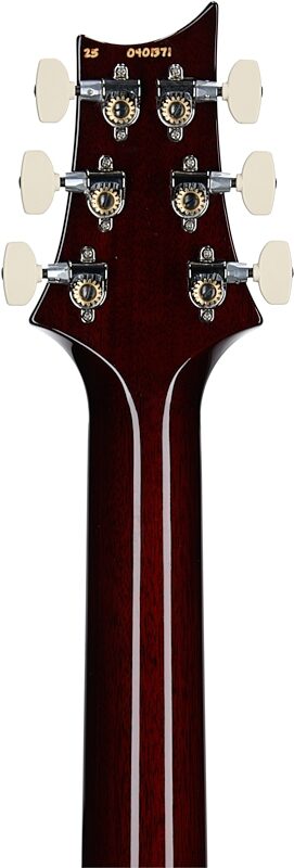 PRS Paul Reed Smith Modern Eagle V Electric Guitar (with Case), Dark Cherry Sunburst, Serial Number 0401371, Headstock Straight Back