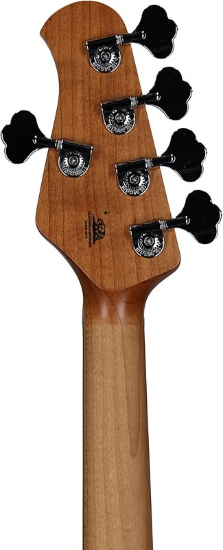 Ernie Ball Music Man StingRay 5 Special HH Electric Bass (with Case), Butane Blue, Serial Number K05797, Headstock Straight Back