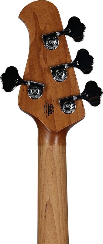 Ernie Ball Music Man StingRay Special HH Electric Bass (with Case), Oxblood, Serial Number K06519, Headstock Straight Back