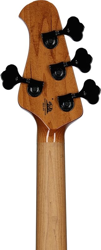 Ernie Ball Music Man StingRay Special Electric Bass (with Mono Case), Kiwi Green, Serial Number K06005, Headstock Straight Back