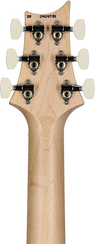 PRS Paul Reed Smith Swamp Ash Special Maple Electric Guitar (with Gig Bag), Black Doghair, Serial Number 0404781, Headstock Straight Back