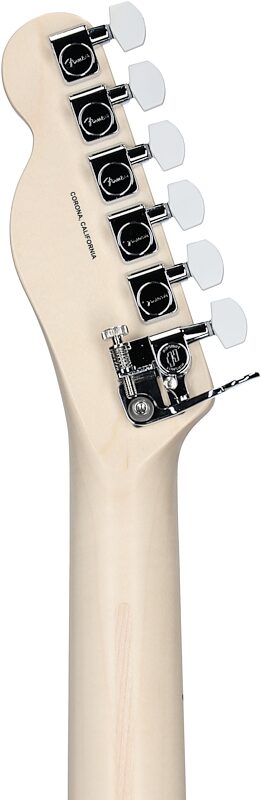 Fender Limited Edition Jack White Triplecaster Telecaster Electric Guitar, Maple Fingerboard (with Case), Black, Serial Number JW240978, Headstock Straight Back